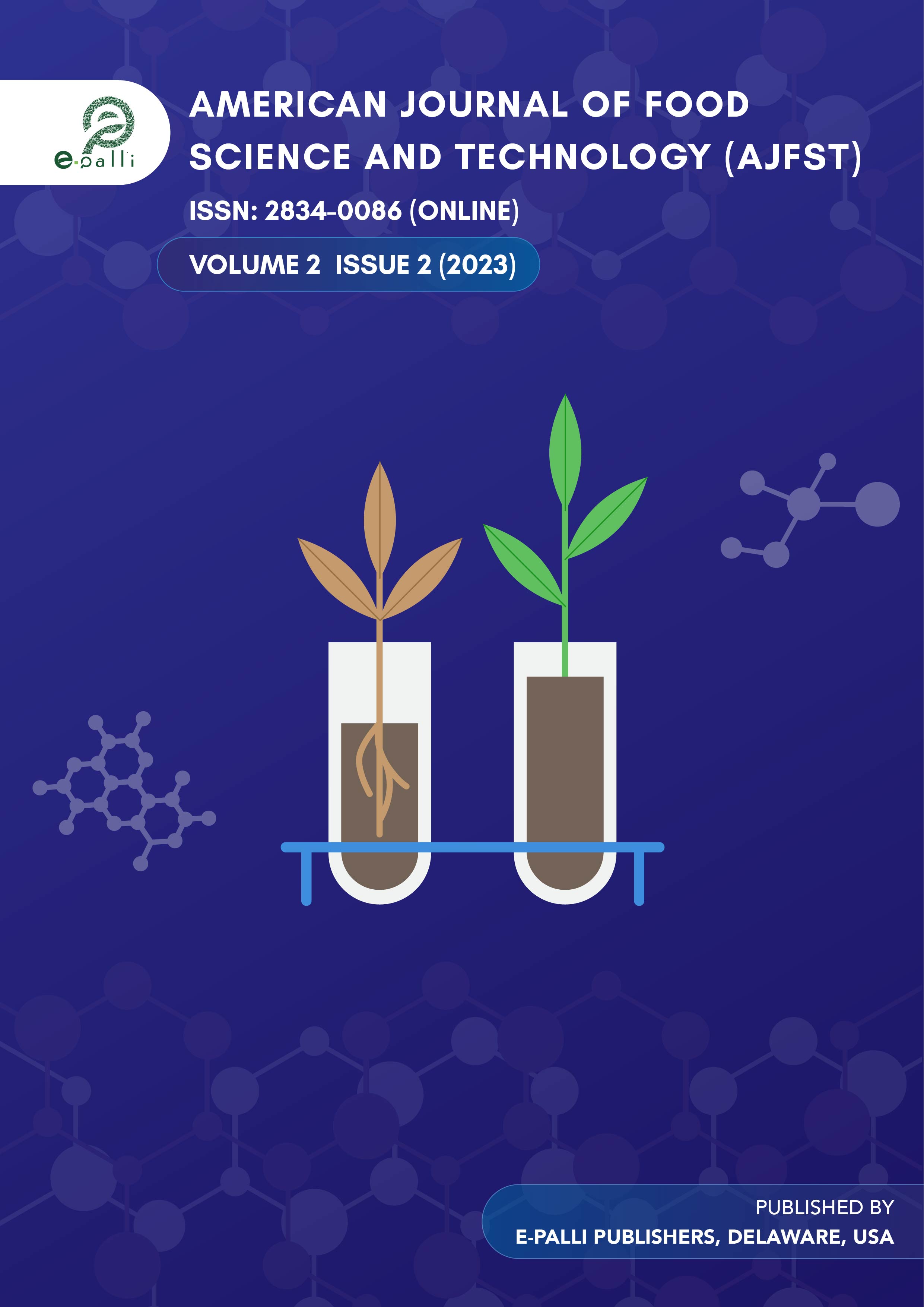 					View Vol. 2 No. 2 (2023):  American Journal of Food Science and Technology 
				