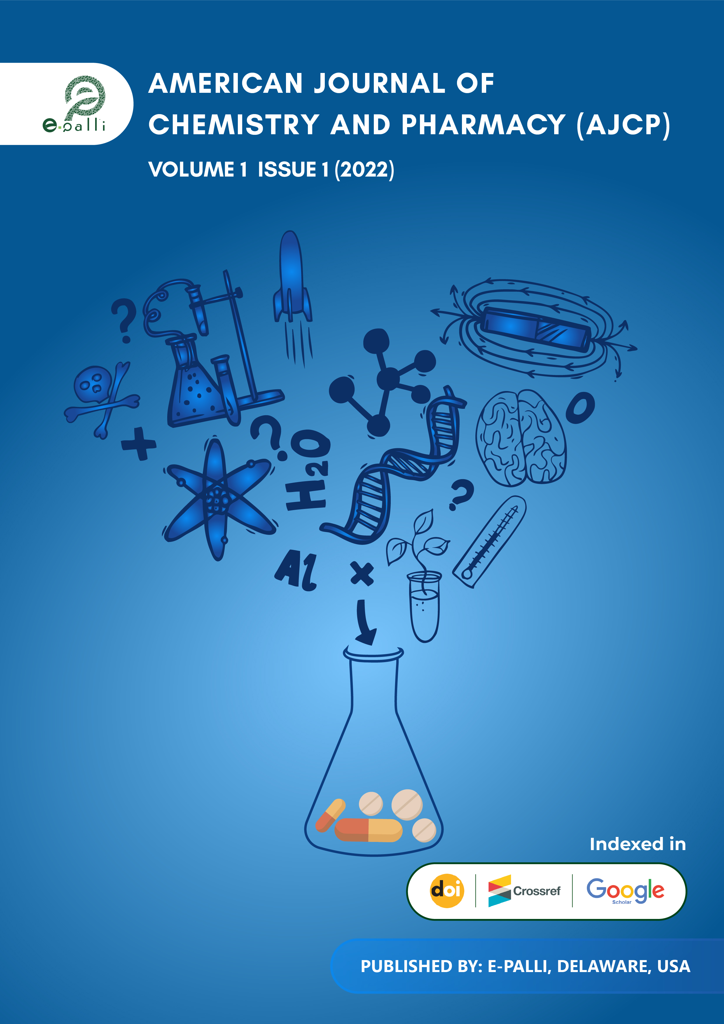 					View Vol. 1 No. 1 (2022): American Journal of Chemistry and Pharmacy
				