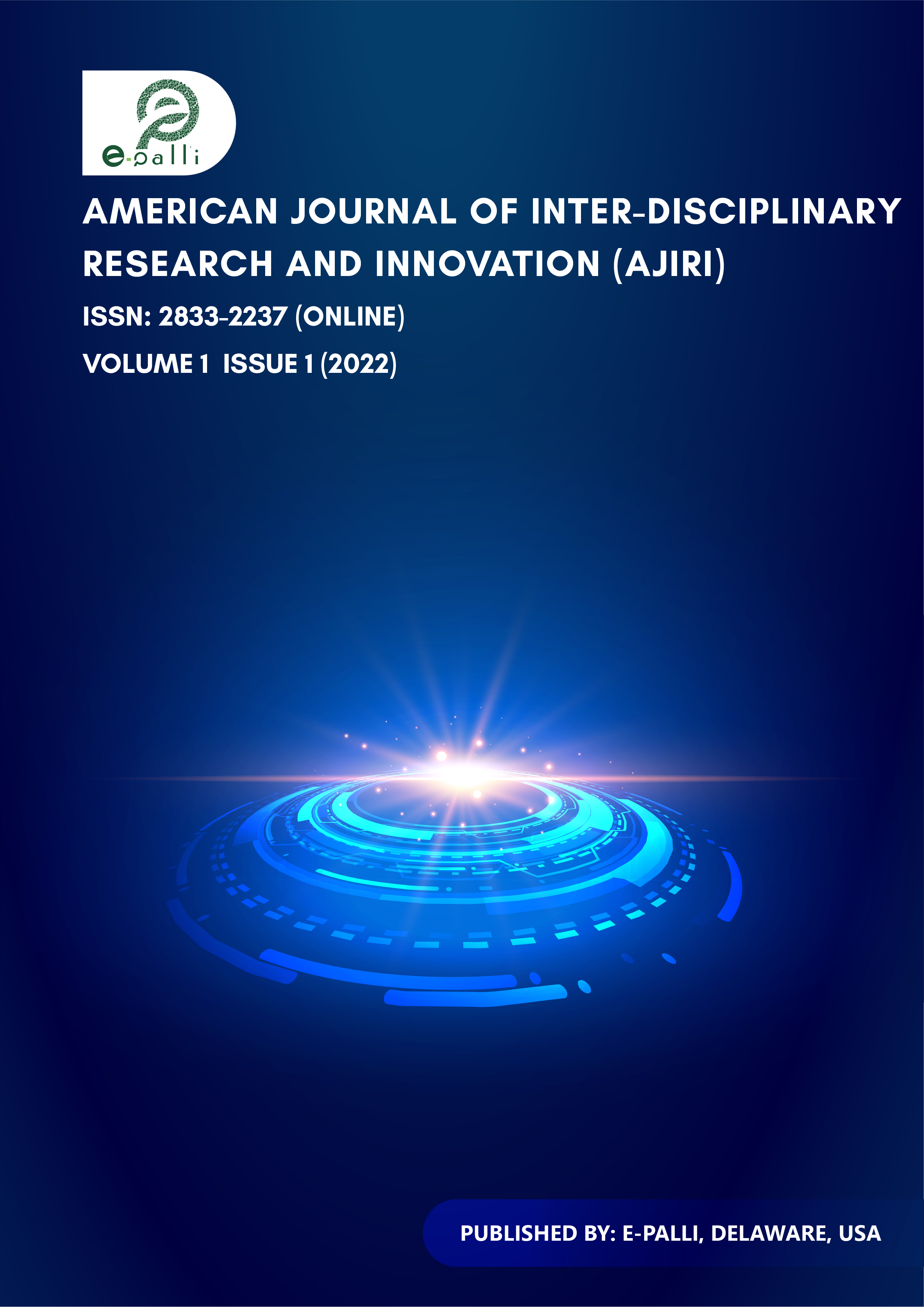 					View Vol. 1 No. 1 (2022): American Journal of Interdisciplinary Research and Innovation
				