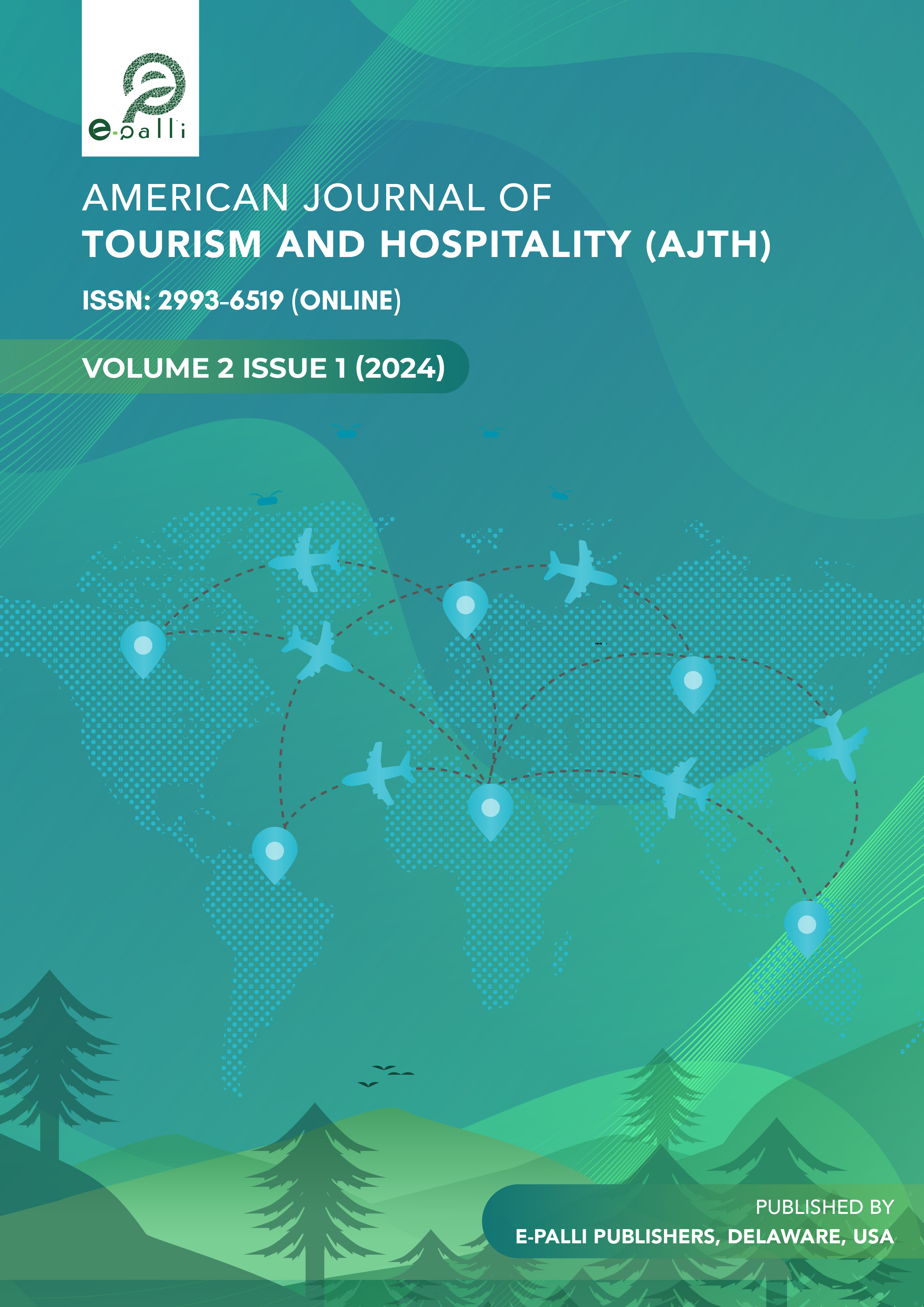                     View Vol. 2 No. 1 (2024): American Journal of Tourism and Hospitality
                