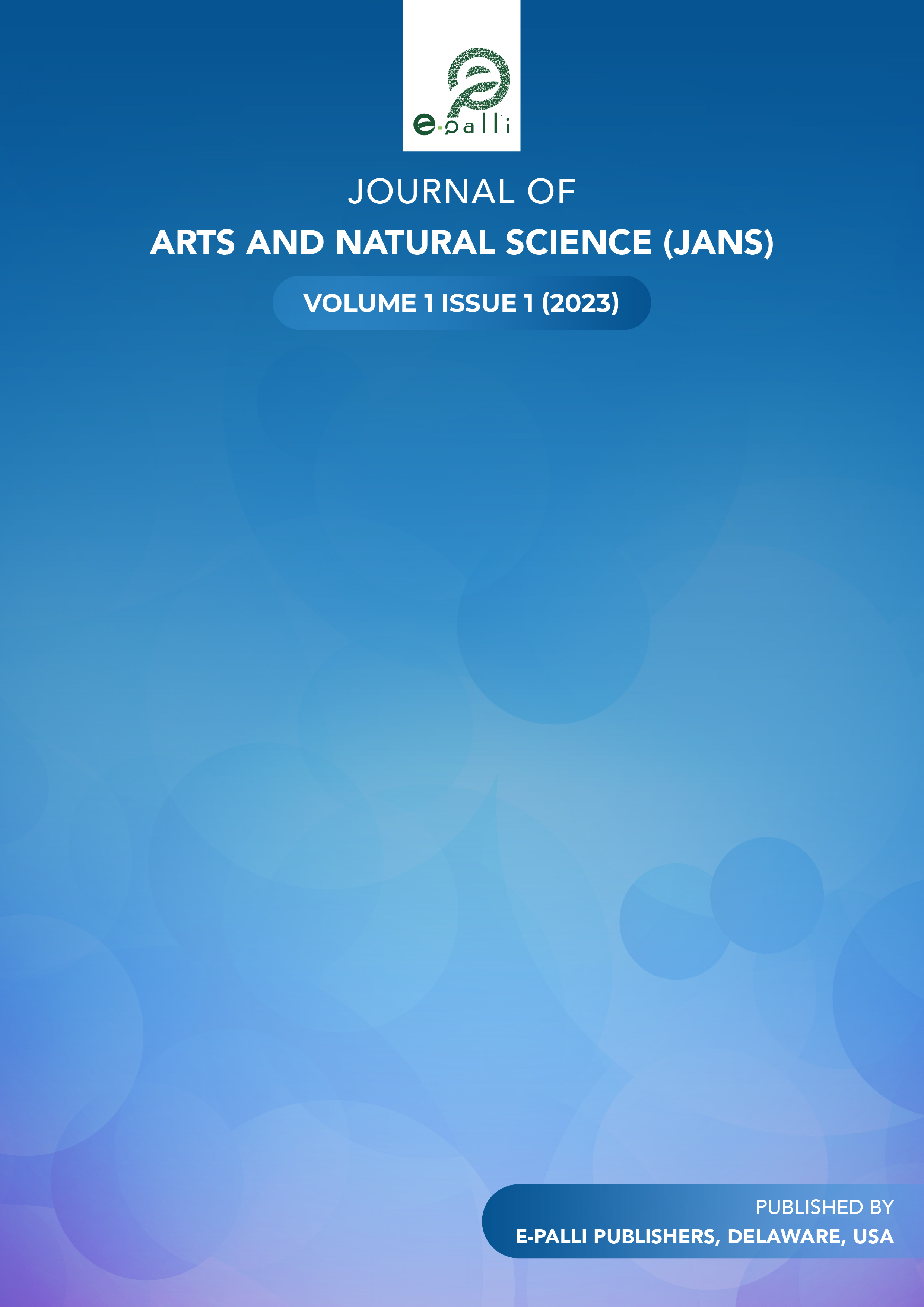 					View Vol. 1 No. 1 (2023): Journal of Arts and Natural Science
				