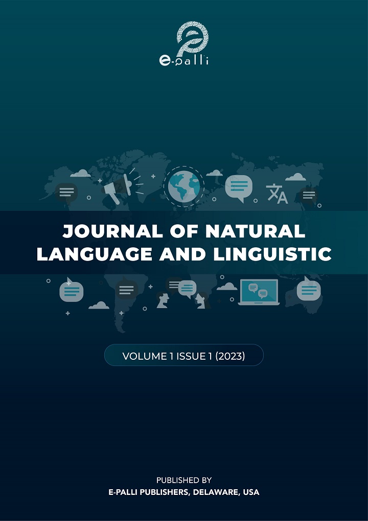 					View Vol. 1 No. 1 (2023): Journal of Natural Language and Linguistics
				