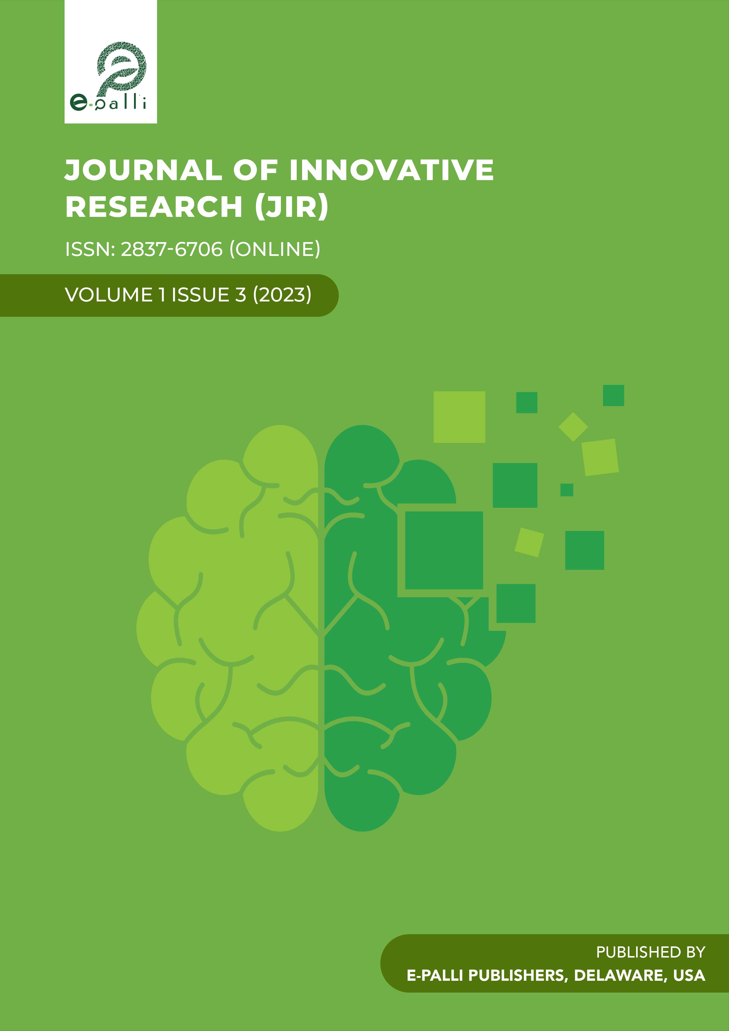 					View Vol. 1 No. 3 (2023): Journal of Innovative Research
				